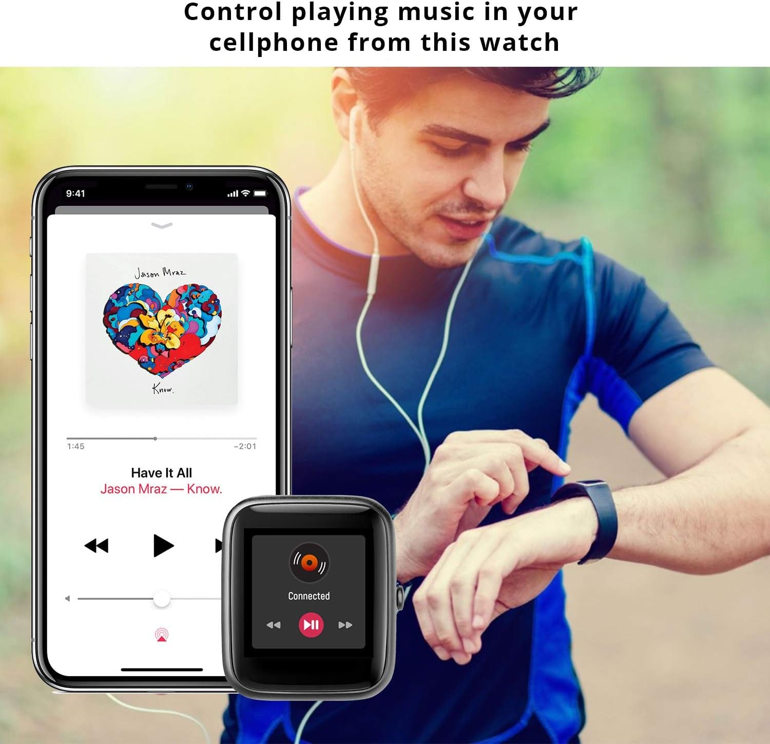 Fitness Tracker with Heart Rate Monitor, Smart Watch 1.8 Inches Color Touch Screen IP68 Waterproof Step Calorie Counter Sleep Monitoring Pedometer Watches Activity Tracker for Women Men