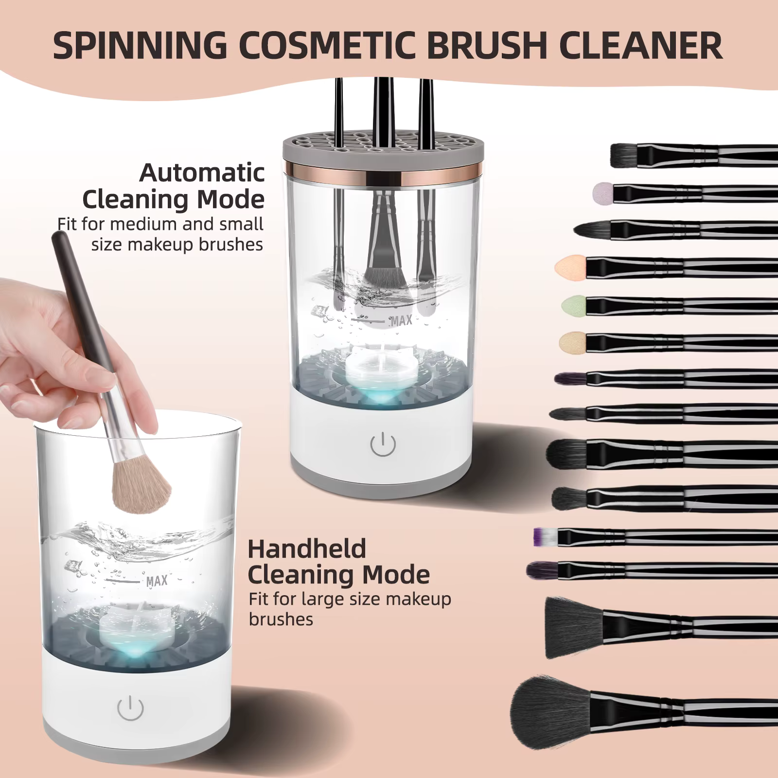 Electric Makeup Brush Cleaner